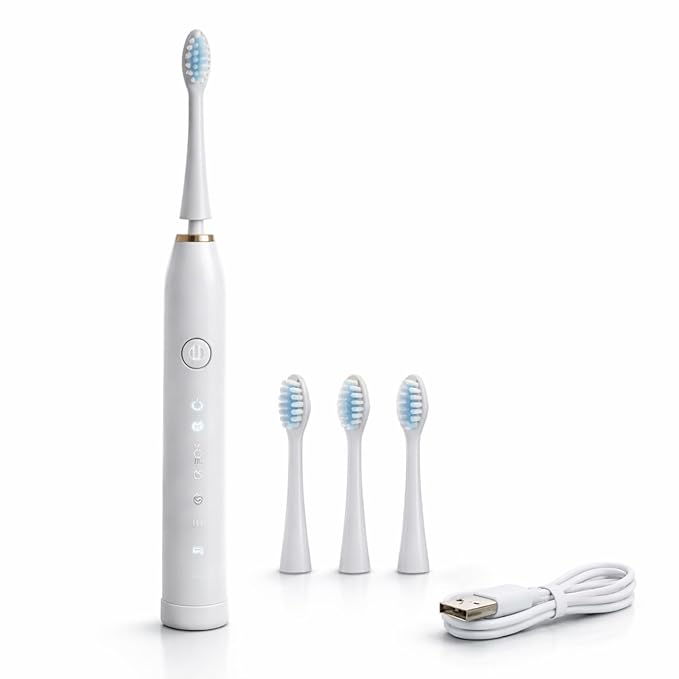 Brosse à dents électrique ultrasonique rechargeable