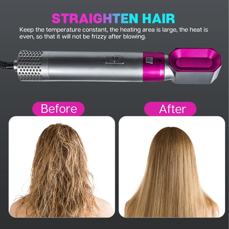 Sèche-cheveux professionnel à technologie Air Multiplier – 5en1