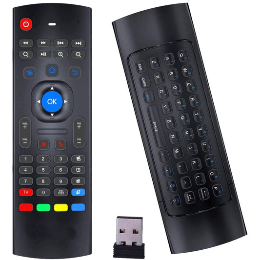 Air fly mouse Télécommande avec souris gyroscopique et clavier