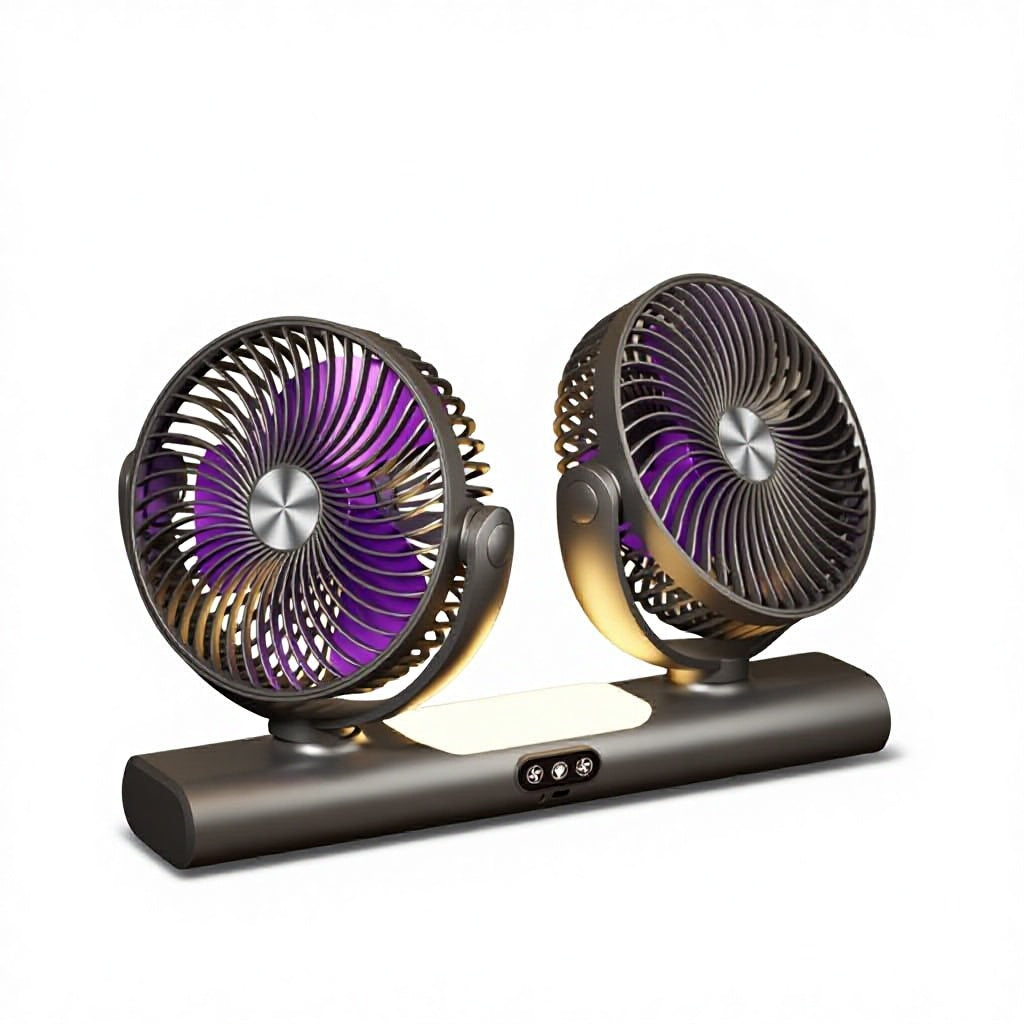 Ventilateur USB à double tête