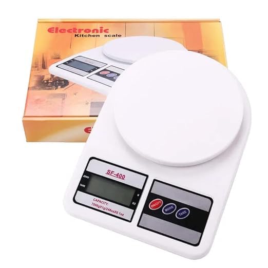 Balance de cuisine numérique 5 kg Précision 0,1 g