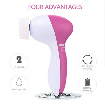 Brosse électrique pour le visage