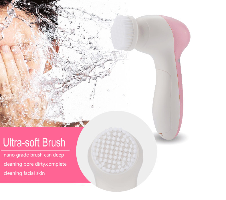 Brosse électrique pour le visage