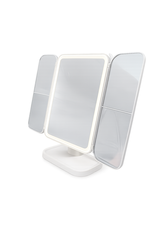 Miroir cosmétique LED à la mode
