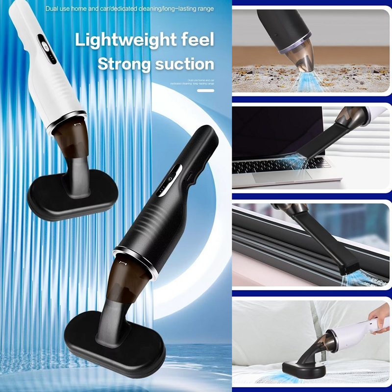 Aspirateur silencieux, puissante & Rechargeable