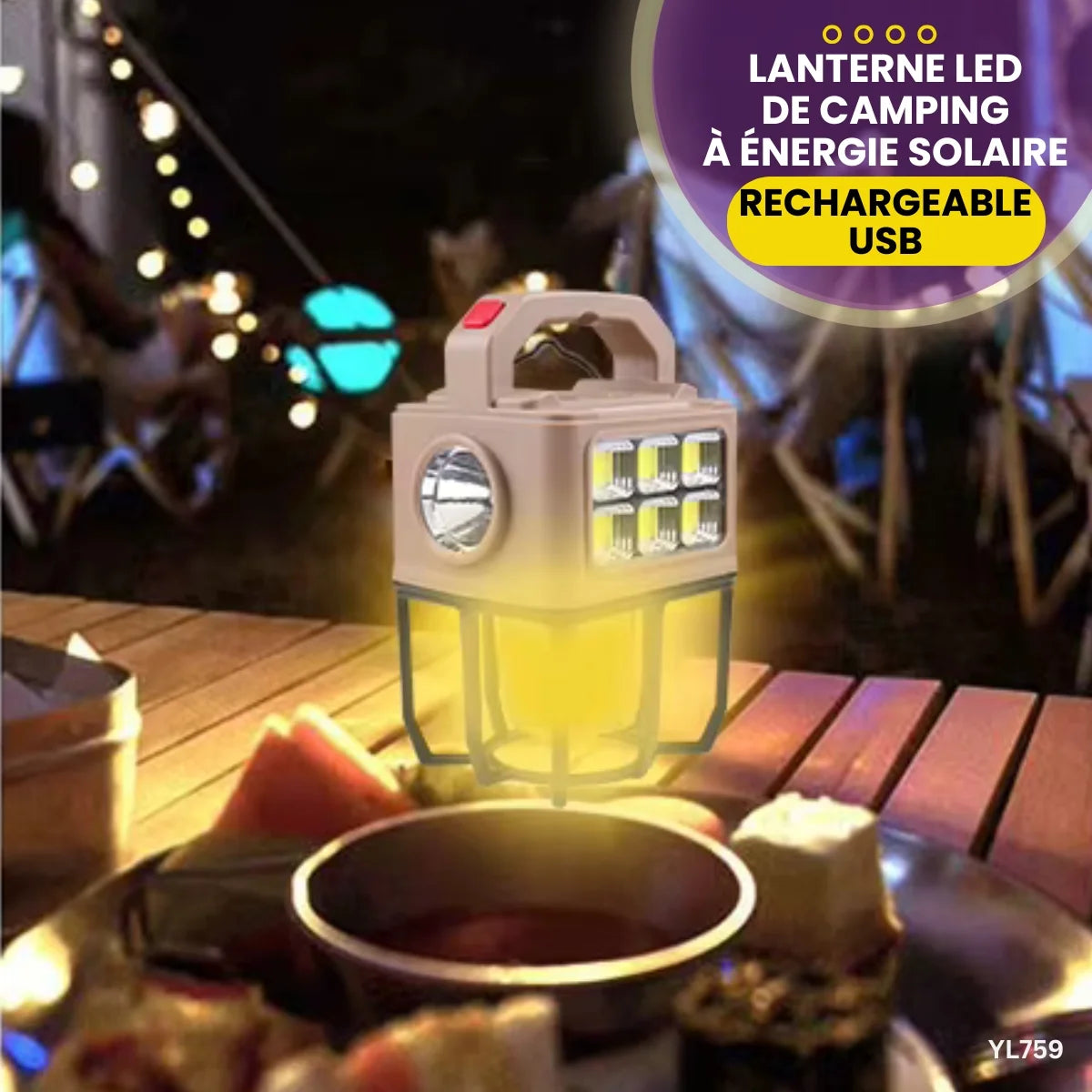 Lampe Led Avec Veilleuse Solaire