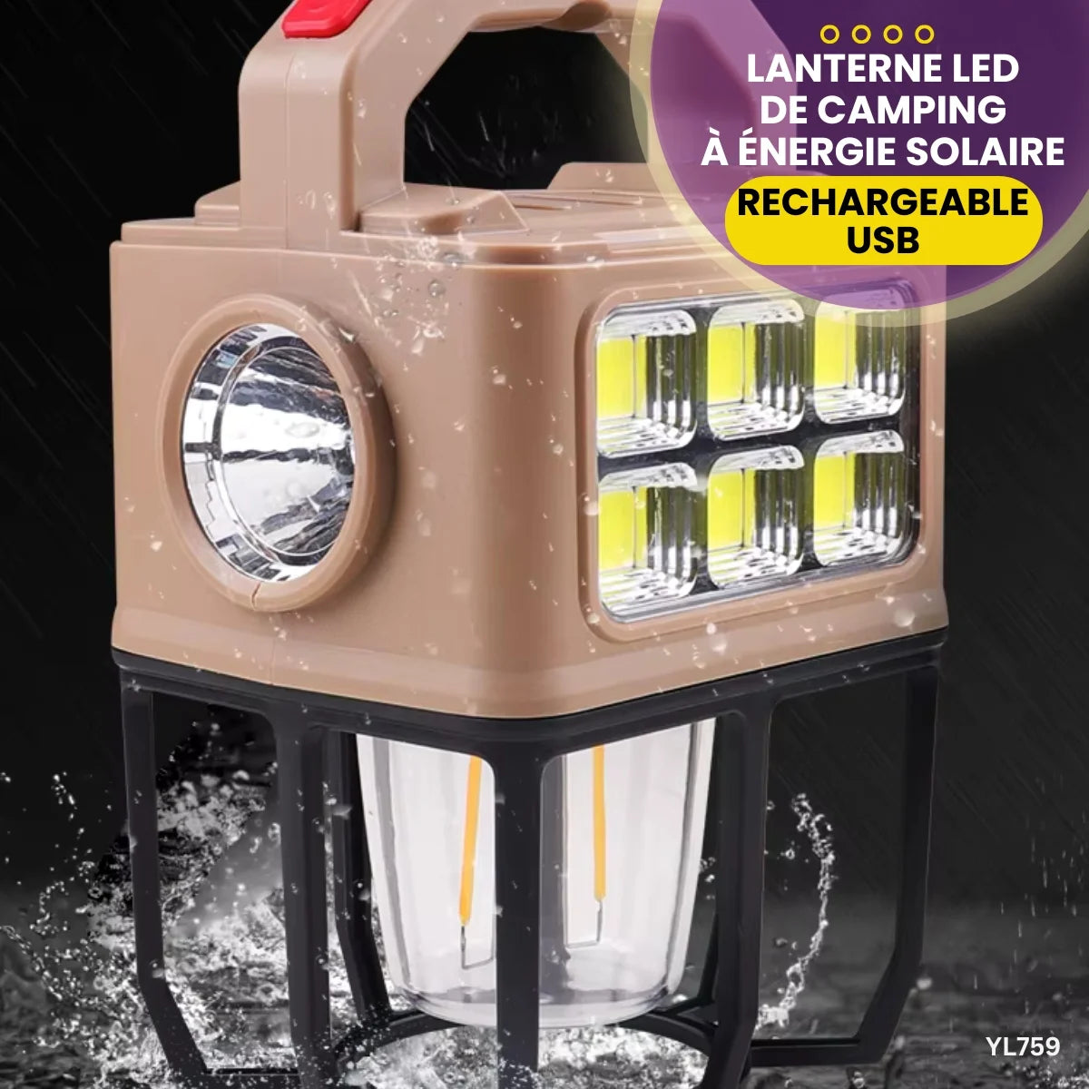 Lampe Led Avec Veilleuse Solaire