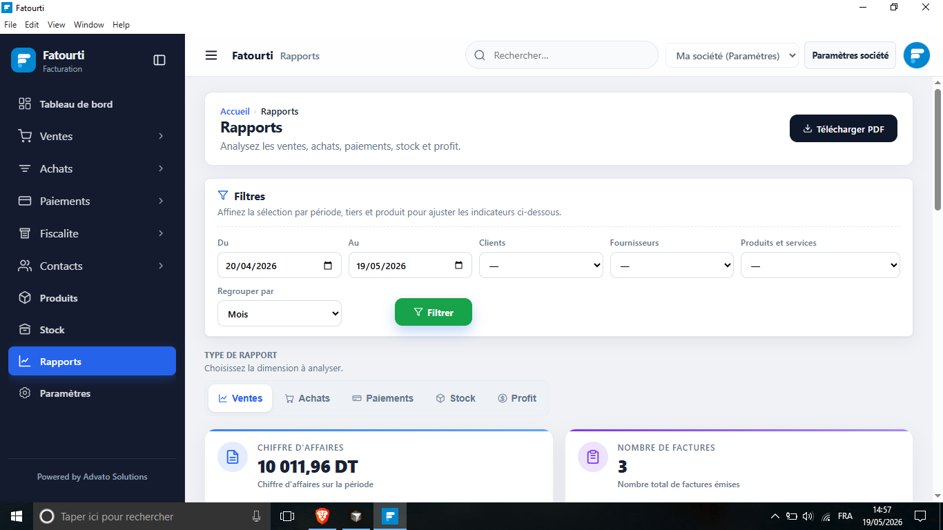 Fatourti - Logiciel de facturation