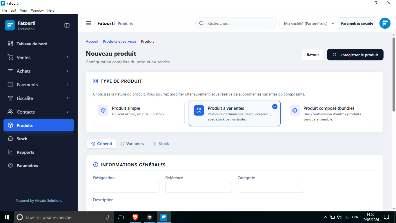 Fatourti - Logiciel de facturation