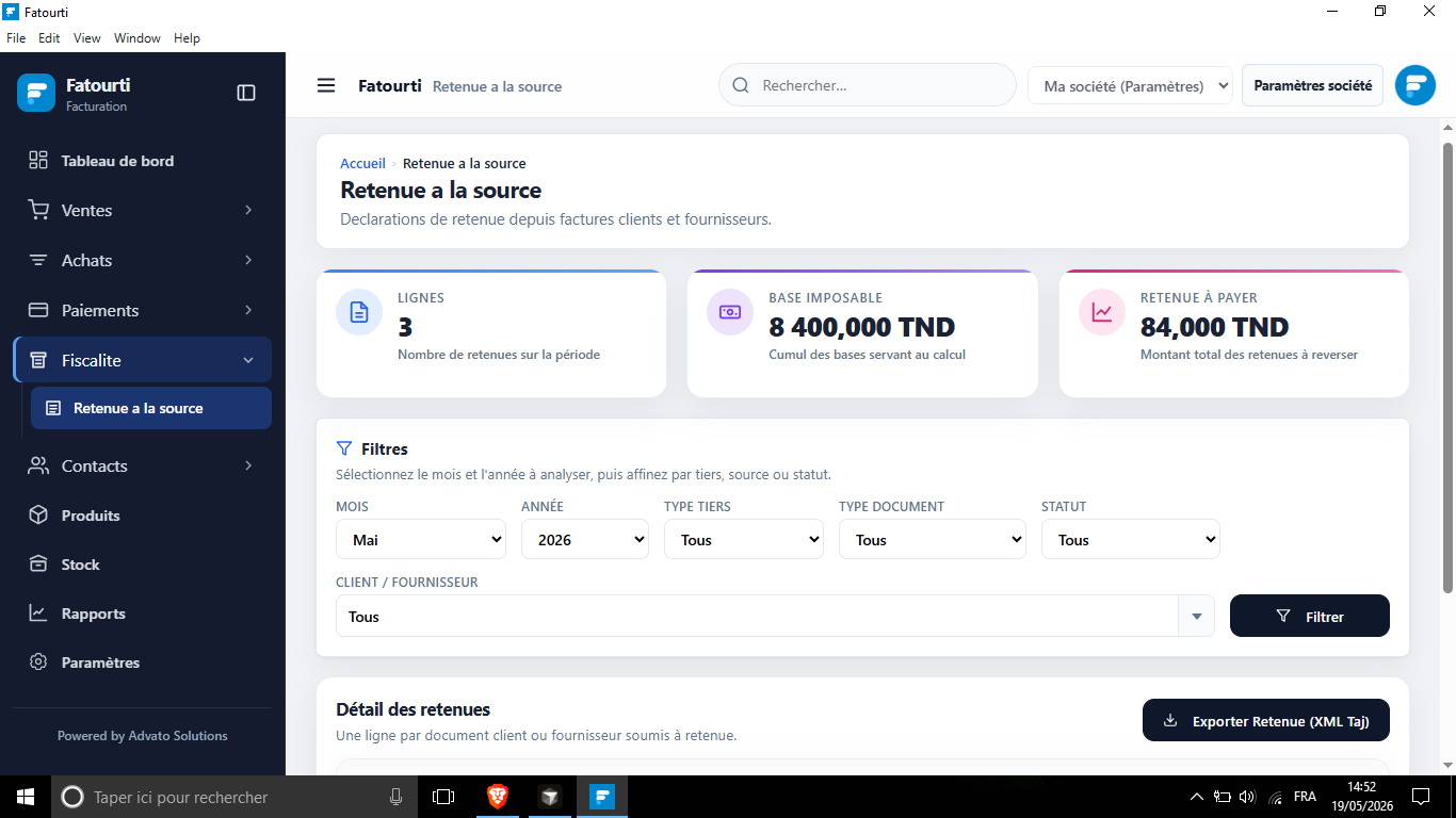 Fatourti - Logiciel de facturation