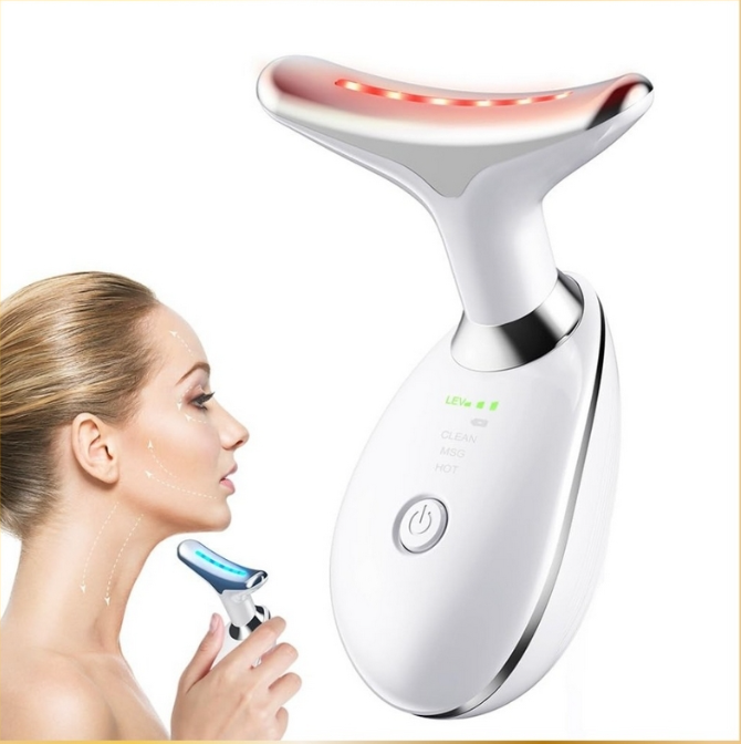 Massage Facial Vibrant- Ultra-Lifting avec Sept LED