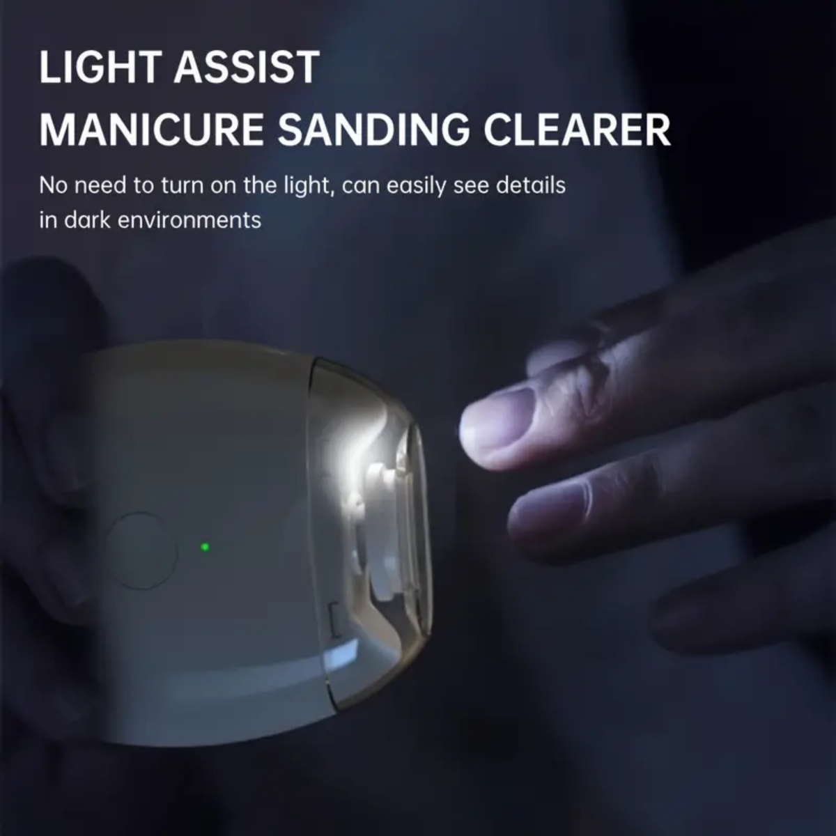 Electric Nail Clipper Trimmer