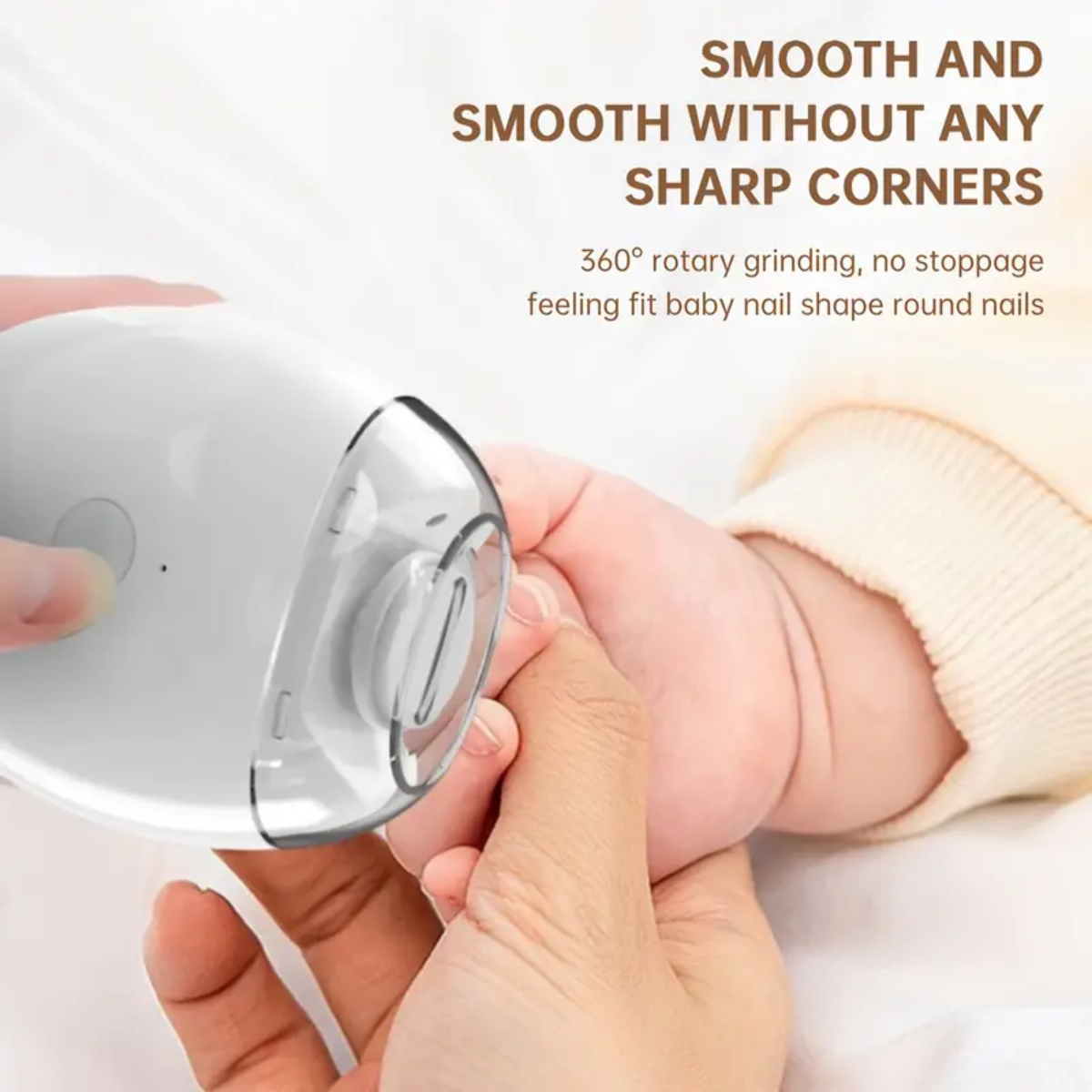 Electric Nail Clipper Trimmer