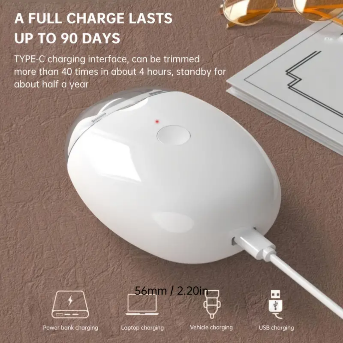 Electric Nail Clipper Trimmer