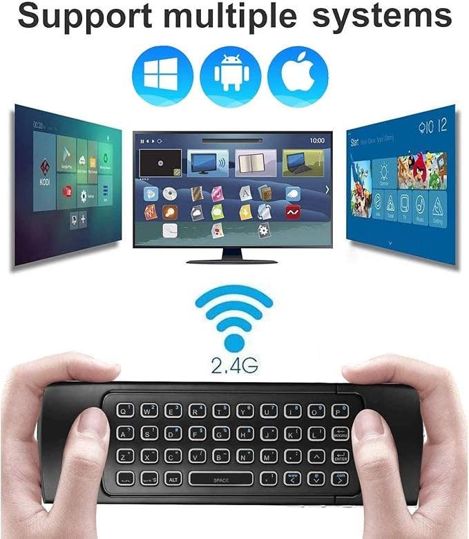 Air fly mouse Télécommande avec souris gyroscopique et clavier